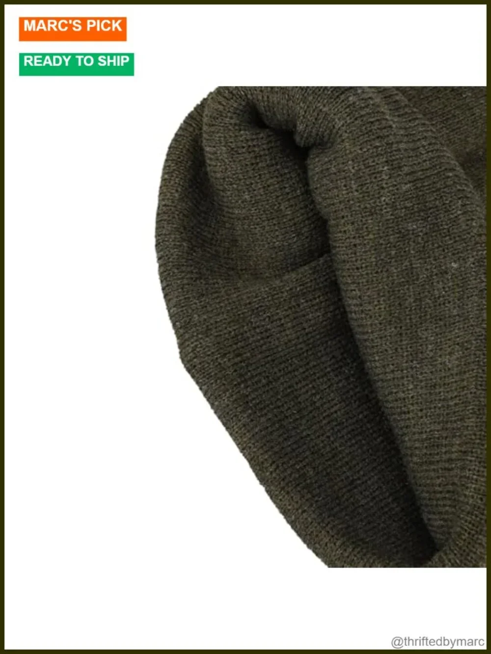 Soft Knit Cuffed Beanie with Adjustable Fit - Warm Winter Hat